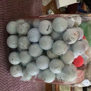 100 golf balls